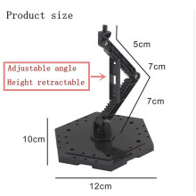2X Scaffale per Esposizione Modello, Espositore per Modello, Adatto per Supporto per Action Figure del Supporto per Modello Gundam e Display per