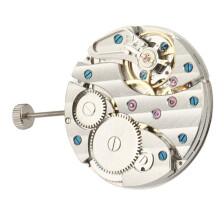 5X Mekanisk Handlindning 6497 St36 Watch Movement P29 44mm Rostfritt Stål Watch Case Fit 6497 Movement Watch