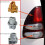 3pcs for  Land  Prado LC120 2003-2009 Bulb Base Tail Light Socket Brake Light Socket Reversing Light Socket 3