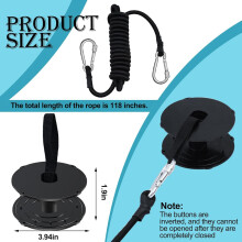 Floating Water Mat Tether Kit Lily Pad Tether Floating Mat Straps Tether and Grommet Kit Foam Water Pad Tether