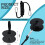 Floating Water Mat Tether Kit Lily Pad Tether Floating Mat Straps Tether and Grommet Kit Foam Water Pad Tether 1