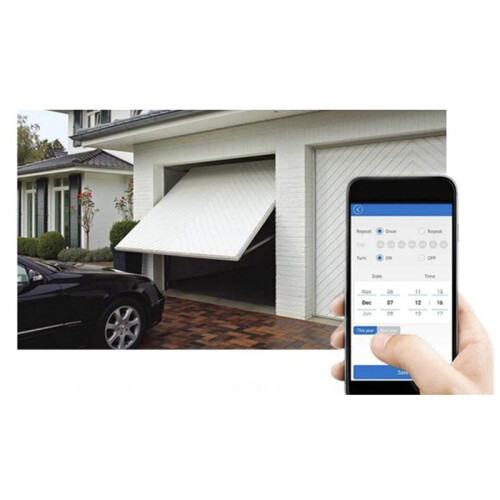 2X   Garage Door Opener Controller Work with  Home SmartLife/Tuya APP Control No Hub Require,EU Plug 2