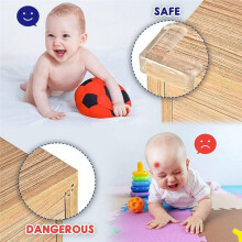 Table Corner Protectors for Baby, Protectors for Furniture Corner Baby Proof Corner Covers Baby Safety 32 Pack