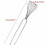 3X Spring Coil Wire Whisk Hand Mixer Blender Egg Beater Stainless Steel Tool 8