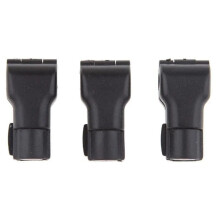 100Pcs Hook Stop Lock Safety Lockout Padlock Anti-Theft Lock Black