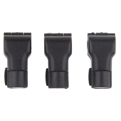 100Pcs Hook Stop Lock Safety Lockout Padlock Anti-Theft Lock Black