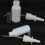 40Pcs 10Ml Spray Bottle Refillable Plastic Mist Nose Nasal Sprayer 6