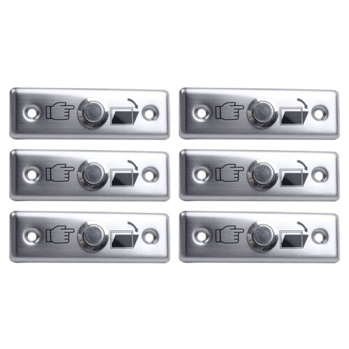 6X Steel Door Exit Release Push Button Home  Part of Access Control M1L3