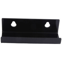Black Vinyl Record Shelf Wall Mount 12 Pack,Vinyl Holder Wall,Acrylic Album Record Holder Display