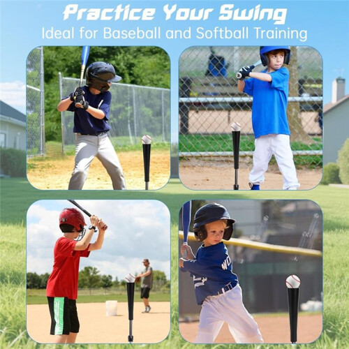2 Pcs Replacement Batting Tee Topper Compatible,  Rest Rubber Cup for Practice Training Hitting Baseball or Softball