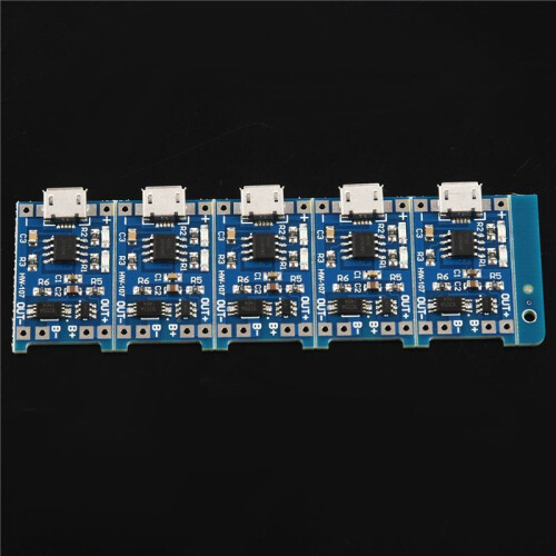 15 Pcs 1A 5V Micro-USB for TP4056 Lithium Battery Power Charger Board Module TE420