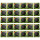 250 Unids / Set Objetivos de Caza 8X8 Pulgadas Papel Autoadhesivo Objetivos de Salpicadura Reactiva Pegatinas 4