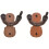 10X New Wall Mount Violin Hanger Hook with Bow Holder for Home & Studio(Mahogany) 4