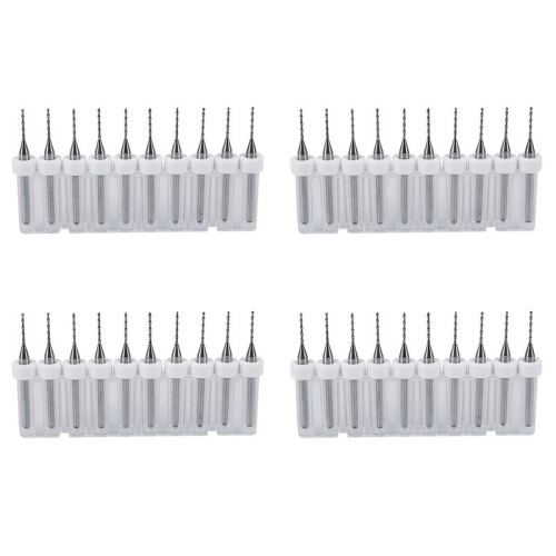 40pcs 0.8mm High Quality PCB Print Circuit Board Carbide  Drill Bits Tool 1
