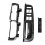5X Black Front Left  Bezel & Handle Trim & Bracket for  Bora  MK4 7