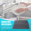 Drain Rack Silicone Dish Drainer Tray Large Sink Drying Rack Worktop Organizer Drying Rack for Dishes Tableware Grey 3