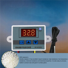 2X XH-W3002 Microcomputer Digital Thermostat 12V 120W with Probe Heat Cool Temp Thermostat Control