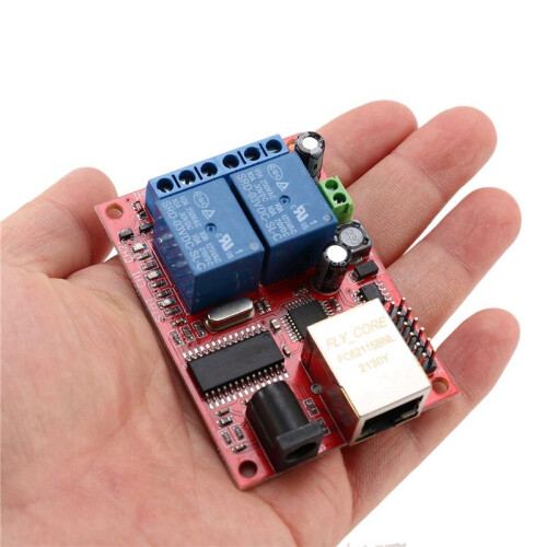 4X LAN Ethernet 2-Way Relay Board Delay  TCP/UDP Controller Module WEB Server 1