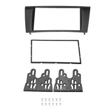 2X 2 DIN Voiture Stéréo Radio DVD Fascia Fascias Tableau de Bord Plaque de Tableau de Bord Kit de Garniture Couvercle de Cadre pour 3 AXEla