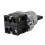 5Pcs 22mm Latching 2 NO 3-Position Rotary Selector Select  ZB2-BE101C Black 7
