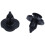 100 X Clip Plastic Black  Mudguard for  Teana Tiida 4