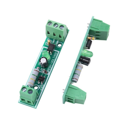 10PCS AC 220V Optocoupler Isolation Module Voltage Detector Board TTL 3-5V SCM Testing for Microcontroller Adaptive PLC 2