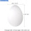 36 Pack 3 Inch Easter Foam Egg White  Egg  Egg Foam Natural Polystyrene Egg Foam Handmade Egg 5