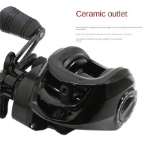 2X Water Drop Wheel Fishing Baitcasting Reel 18+1 Shaft 7.2:1 High Gear Metal Cup Sea Jig Wheel Left Hand