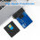 2X Type C  Card Reader  Card/SIM/ID/CAC Card  Card Reader Adapter voor Android Telefoons PC Computer 7