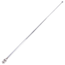 (6 Packungen) BNC Funk Antenne mit BNC Stecker Klinken Stecker Adapter Teleskop Edelstahl  VHF UHF BNC Antenne