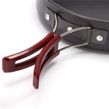 2X Camping Fry Pan Outdoor Camping Portable Non-Stick Cooking Picnic Hiking Cookware Kitchen Utensil Frying Pan