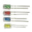 500Pcs 5mm Led Light Emitting Diode Lampshade Light Guide Column Light Cap Protective Cover Led Transparent Lamp Cap 7