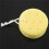6X Yellow Round Bath Body Shower Soft Sponge with Hanging Loop 4