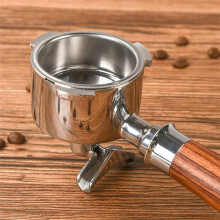 DIY Single 51MM Double Spout Coffee Portafilter Filter Holder for Dedica EC680/685 Stainless Steel
