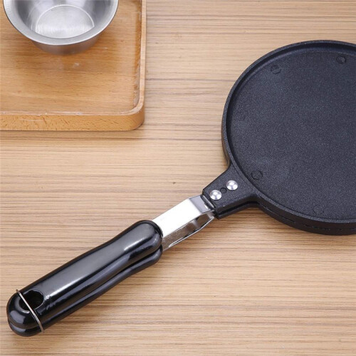 Waffle Cone Maker, Nonstick Waffle Cone Making Mold Kitchen Gas Baking Tool Mould for Home, Kitchen, Restaurant 18cm