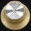 8X Set Gold Top Hat Knob for  for  Gold Foil Button 6