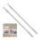 Easy Pull Telescopic Draw Blind Tilt Wand, 13-24in Length Adjustable Blinds Rod, Down &  Clothes Hanger Hook Pole 2pcs 2
