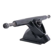 2X 7Inch LongBoard Trucks Skateboard Truck for Flat-Plate Bridge Aluminum Universal Longboard Skate Board Bracket,Black