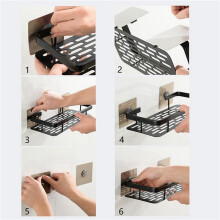 2 Stks Badkamer Planken No-Boor Muurbevestiging Hoekplank Douche Opbergrek Houder Toilet Make- Organizer voor Shampoo