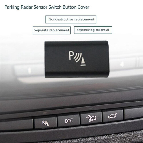 5X Parking  Sensor  Button Cover for  X5 E70 2006-13 X6 E71 2008-14 2