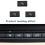 5X Parking  Sensor  Button Cover for  X5 E70 2006-13 X6 E71 2008-14 6