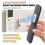 6 Pair Magnetic Remote Control Holder Wall Mount,Small Stronger Magnetic Silicone Remote Control Organize 4