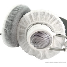500Pairs Stretchable Headphone Covers, Disposable Earcups for K712, K702, K701, K550 / 4.72-Inch Over-Ear Headset