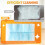 60 Count Electrostatic Duster Refills, Multi-Surface Dusting Refills, Microfibre Dusters for Cleaning, Unscented 4