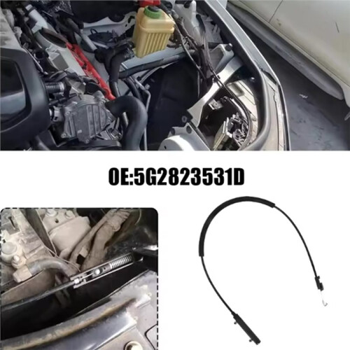 Front Bonnet Hood  Release Cable for   Mk7 2013-2018  B8 2015 2016 2017 2018 Right Hand Drive 1