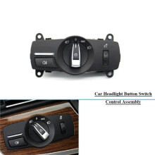 Conjunto de Interruptor de Botão Do Farol de Carro 61319204067 para F10 F11 F01 F06 X3 F25
