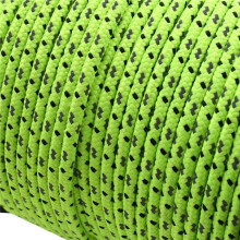 2 Pcs 4mm 50M/16.4Ft Glow in the Dark Luminous Reflective Tent Rope Guy Camping Cord