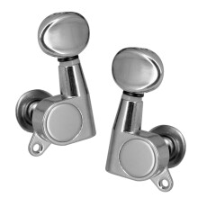 Set aus 4 Ukulele-Stimmmechaniken, 1:15 geschlossener Stil, Ukulele-Knöpfe für 4-saitige Ukulelen.