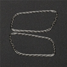 Car Dashboard Air Conditioner Outlet Trim Cover Air Outlet Frame Trim Sticker for Macan Cayenne