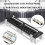 6X Network Tool Kit 12 Port CAT6 Patch Panel RJ45 Networking Wall Mount Rack with Surface Wall Mount Bracket 2